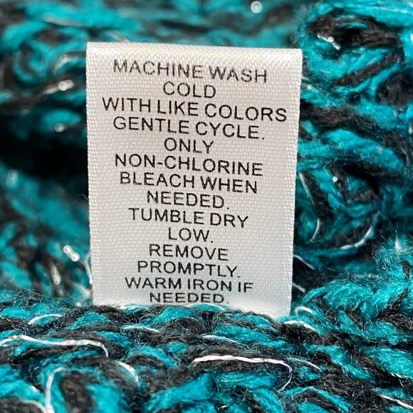 Cato Women Large Short Sleeve Sweater Open Front Roll Tab Decorative Sleeve - Picture 12 of 14